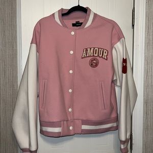 Forever 21 Valentines Day Bomber Jacket